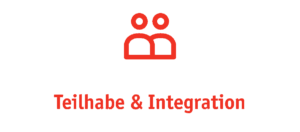 Teilhabe Und Integration Mit Icon